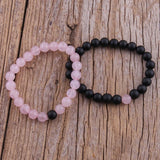 Boho Beaded Bracelet 2pc Stack Stone Bracelet Sets Women Gift