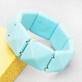25mm Turkey Howlite Chalcedony Bracelet Beads for Jewelry Making