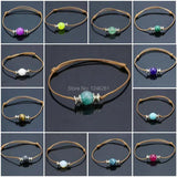 10pcs Natural Stones Beads Bracelet Round Accessory Jewelry Making Strand 10mm