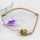 10pcs Natural Stones Beads Bracelet Round Accessory Jewelry Making Strand 10mm