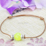 10pcs Natural Stones Beads Bracelet Round Accessory Jewelry Making Strand 10mm