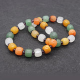 Natural Stone Beads Bracelet Agate Charm Adjustable Jewelry
