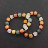Natural Stone Beads Bracelet Agate Charm Adjustable Jewelry