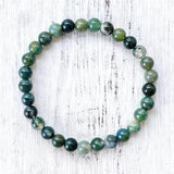 6MM Natural Stone Tiger Eye Bracelet Men Women