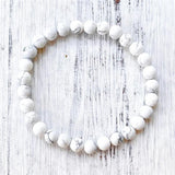 6MM Natural Stone Tiger Eye Bracelet Men Women