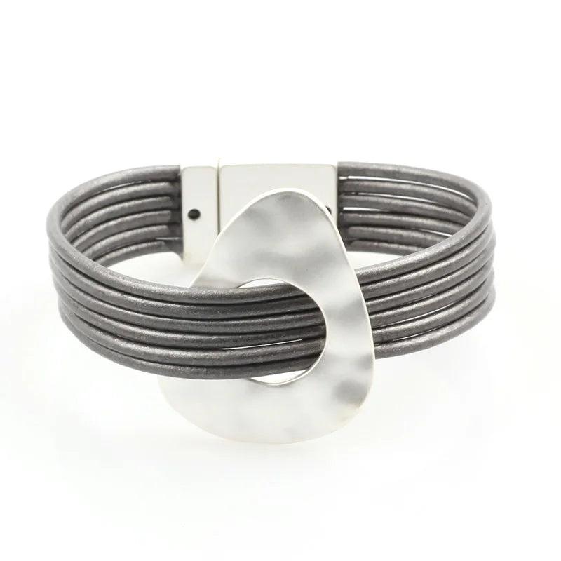 Plait Leather Rope Bracelet for Women