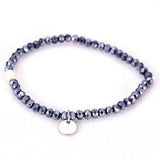 Miasol Freshwater Pearl Bracelet with Steel Charm