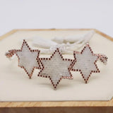 Rice Bead Bracelet Knit Star Geometry Unisex Beaded Bra