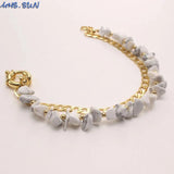 Colorful Natural Stone Beads Bracelets Women Girls Bohemia Jewelry