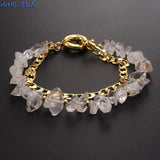 Colorful Natural Stone Beads Bracelets Women Girls Bohemia Jewelry