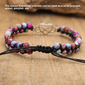 Bohemia Bracelets Beaded Stone Beads Bracelet String Wristband Hand Jewelry