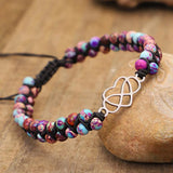 Bohemia Bracelets Beaded Stone Beads Bracelet String Wristband Hand Jewelry