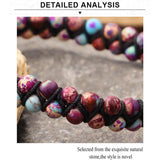 Bohemia Bracelets Beaded Stone Beads Bracelet String Wristband Hand Jewelry