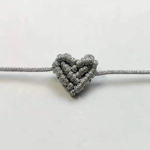 Bohemia Handwoven Heart-Shaped Lucky Bracelet Couple Gift