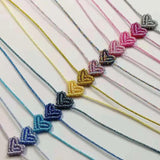 Bohemia Handwoven Heart-Shaped Lucky Bracelet Couple Gift