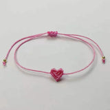 Bohemia Handwoven Heart-Shaped Lucky Bracelet Couple Gift