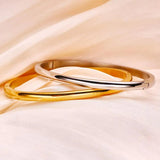 Women Stainless Steel Bracelets Set of 3