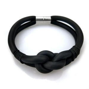 Women's Rubber Charm Cuff Bracelet