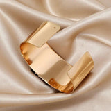 Cuban Vintage Punk Crystal Cuff Bracelet Bangle For Women