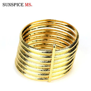 Algeria Bride Bracelet Sets Wedding Jewelry Bangle for Women Cuff Bracelet