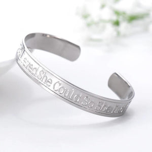 Stainless Steel Geometric Knot Cuff Bracelet Hand Jewelry