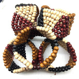 Multi-layer Wooden Bracelets Bangles