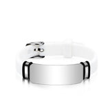 Personalized Med Alert ID Tag Bracelet Allergy ICE SOS Wristband