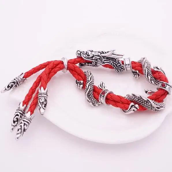 Vintage Dragon Bracelet Adjustable Metal Bangles Halloween Jewelry