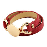 Leather Bracelet Multi-layer Winding Style for Women