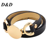 Leather Bracelet Multi-layer Winding Style for Women