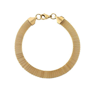 Stainless Steel Mesh Chain Bracelet Gift For Women Men