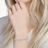 Zircon Flower Bracelet - Elegant Accessory for All Occasions