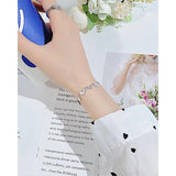 2022 Titanium Steel Love Heart Steel Bracelet Gift
