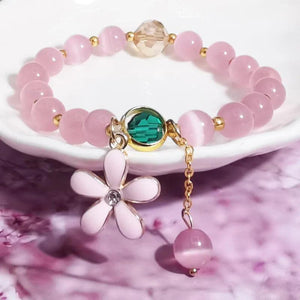 Amethysts Opal Wrap Bracelet Bangle