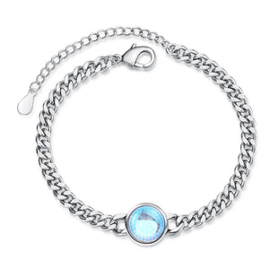 Double Buckle Vintage Chain Bracelet for Women