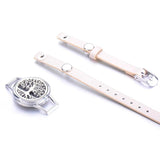 Tree of Life Aromatherapy Bracelet Perfume Locket Leather Wristband