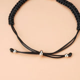 Alloy Woven Friendship Bracelets for Couples Christmas Gift