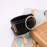 Punk Wide Bracelet All-Match Hand Jewelry for Women