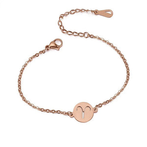 Constellation Stainless Steel Bracelets for Women Geometric Pendant Jewelry
