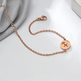Constellation Stainless Steel Bracelets for Women Geometric Pendant Jewelry