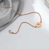 Constellation Stainless Steel Bracelets for Women Geometric Pendant Jewelry