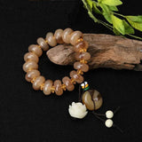 Abacus Bead Bracelet Men's Tibetan Shofar Bracelet