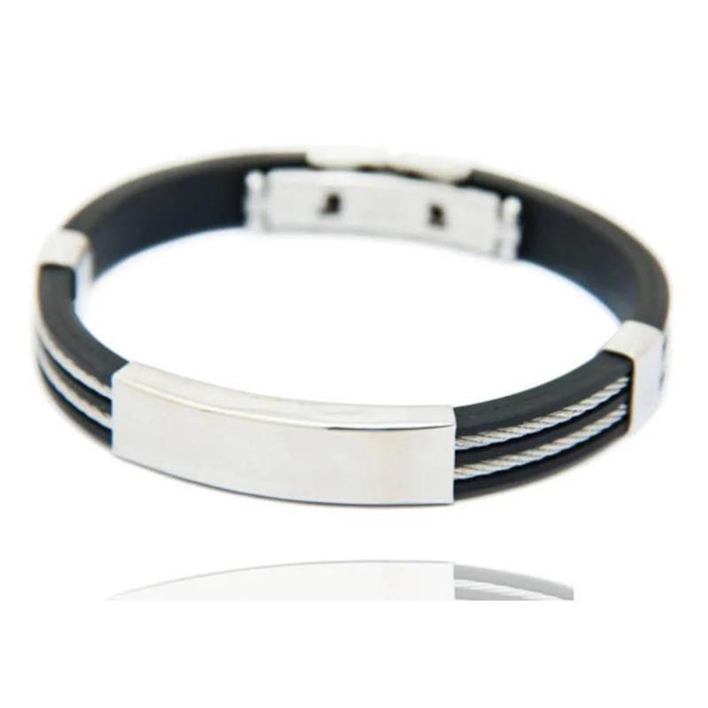 Stainless Steel Smooth Women's Wedding Bracelet