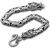 Men's Retro Double Head Keel Bracelet Bibcock Bracelet