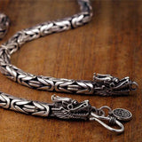Men's Retro Double Head Keel Bracelet Bibcock Bracelet