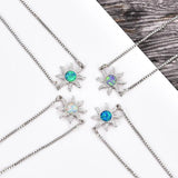 Opal Starfish Charm Wedding Jewelry for Women