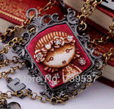 Multilayer Gothic Girl Wide Bracelet