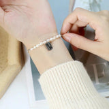 Adjustable Women Stainless Steel Good Luck Bracelet