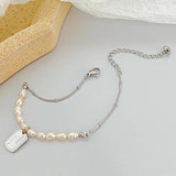 Adjustable Women Stainless Steel Good Luck Bracelet