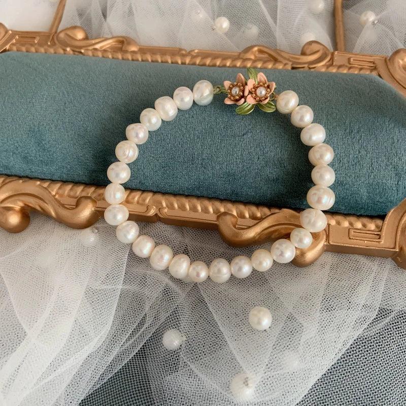 Baroque Freshwater Pearl Bracelet, Elegant and Stylish